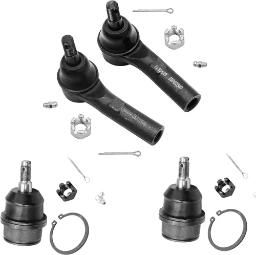 Miniatura 24 de Detroit Axle – Kit de suspensión delantera para Hyundai 2013-2018 Santa Fe 2 enlaces de barra de estabilizador 4 varillas de amarre interiores