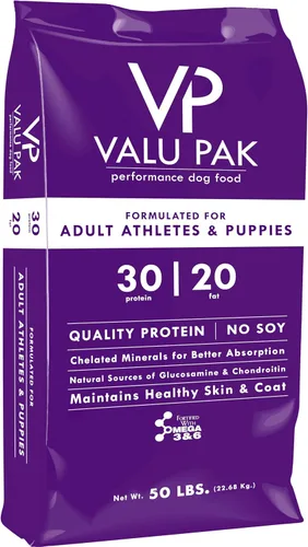 Miniatura 3 de Valu-Pak Comida para perros 30-20 Bolsa morada 50 libras