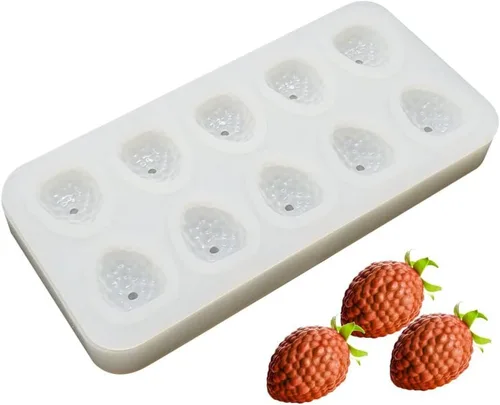 Miniatura 11 de Molde de silicona para hornear, antiadherente, pastelería, chocolate, pastel, postre, herramientas de decoración (limón V_11.8x6.8x0.11 pulgadas)