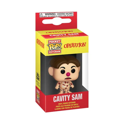 Miniatura 3 de Funko Pop! Llavero: Operación Juego - Cavity Sam, 2 pulgadas