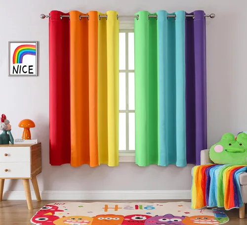 Miniatura 11 de THOOO Rainbow Blackout 2 paneles 52"x72