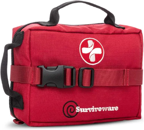 Miniatura 2 de Surviveware 119 Pcs Comprehensive Premium Survival First Aid Kit - Medical Emergency Kit for Travel Camping Gear, Home Essentials & Outdoor