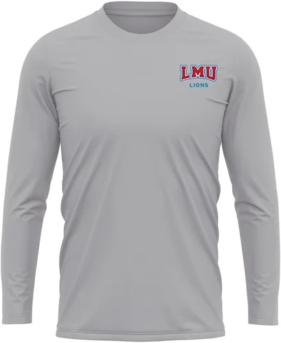 Miniatura 108 de Camisa deportiva de manga larga oficial de la NCAA Collegiate para hombre, con logotipo en el pecho izquierdo, colección Athletic Heather