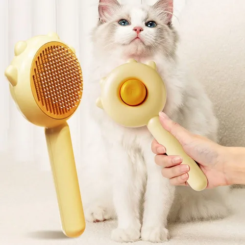 Peine mágico para mascotas, cepillo de aseo para mascotas, cepillo para gatos y perros, cepillo para limpieza de masajes de mascotas, cepillos más