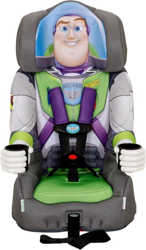 Miniatura 12 de KidsEmbrace 2-in-1 Car Seat Forward-Facing Harness (26.5–65 lbs) & Booster Mode (40–100 lbs) Latch Premium Fit with Multi-Position Headrest