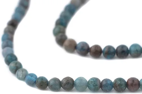 Miniatura 45 de The Bead Chest Cuentas de Jade Blanco Mate Redondas (8mm): Piedra Preciosa Orgánica Redonda Esférica de Energía con Poder de Sanación para Hacer