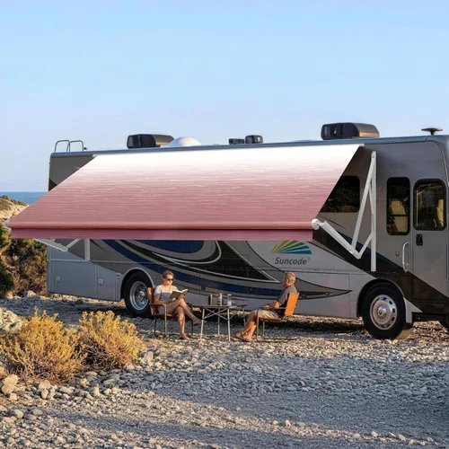 Miniatura 16 de Suncode Toldo para autocaravana para caravana y cámper, toldo eléctrico para cámper, kit completo de toldo eléctrico para cámper, marco blanco