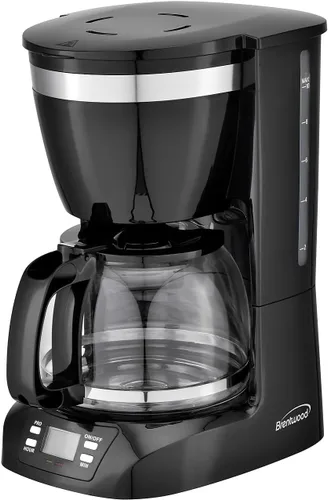Brentwood Appliances BTWTS219BK - Cafetera digital de 10 tazas (negro), talla única