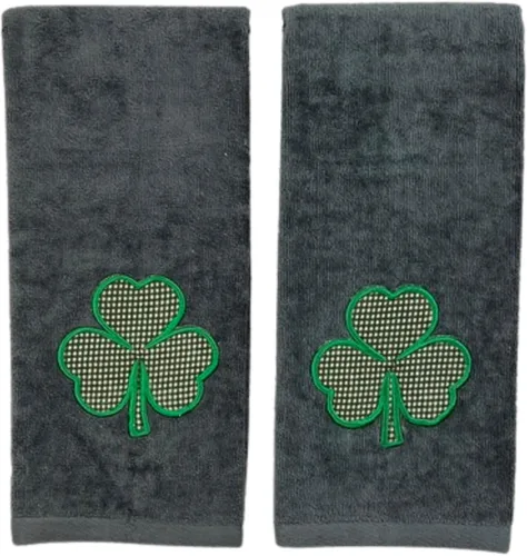 Miniatura 13 de Serafina Home Toallas de mano de baño irlandesas del día de San Patricio: suave y absorbente para invitados de cocina con bordado de trébol verde