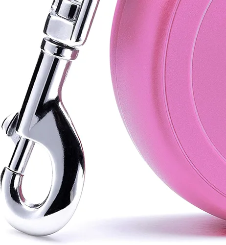 Miniatura 4 de Correa Automática Flexi New Classic Tape S 5M Rosa