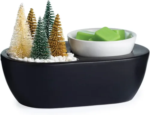 Miniatura 9 de Candle Warmers Etc. Calentador de Fragancias (Suculenta) Calienta Ceras Perfumadas Derretidas, Cubos y Tartas