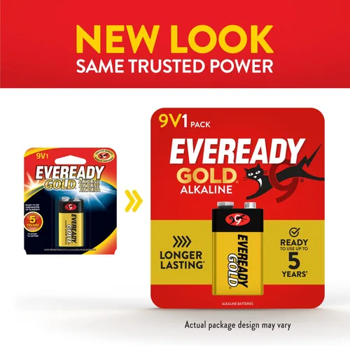 Miniatura 8 de Eveready Oro Baterías Alcalinas, 36unidades, A522BP, Total 1, Negro, 1, 1