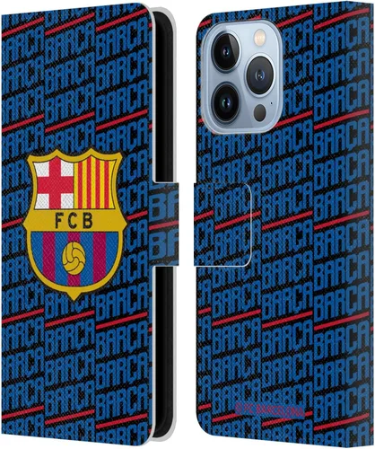Miniatura 46 de Head Case Designs Funda de piel con licencia oficial del FC Barcelona Barca Crest Patterns, tipo cartera, compatible con Apple iPhone 11