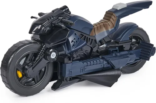 Miniatura 3 de DC Comics, Aventuras de Batman, Batcycle de Batman, Batcycle y Batglider Transformables 2-en-1, Figura Compatible, Juguete de Súper Héroe para Niños