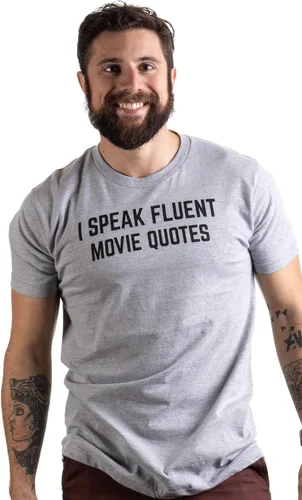Miniatura 2 de I Speak Fluent Movie Quotes Funny Film Fan Sarcasmo Humor Hombres Mujeres Camiseta