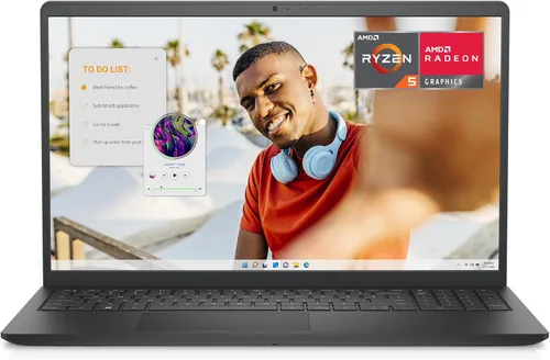 Dell Laptop Inspiron 15 3535, pantalla FHD de 15.6 pulgadas (1920 x 1080), procesador AMD Ryzen 5 7520U, memoria RAM DDR4 de 8 GB, SSD de 512 GB,