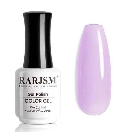 Miniatura 45 de RARJSM Esmalte de Uñas en Gel Nude Transparente Rosa Saludable Claro Esmalte de Uñas en Gel Nude Transparente Rosa Intenso Gelatinoso Barniz de Uñas