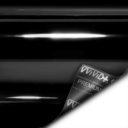 Miniatura 7 de VViViD+ Ultra Gloss Envoltura de vinilo para automóviles prémium (1 x 5 pies, color negro piano brillante)