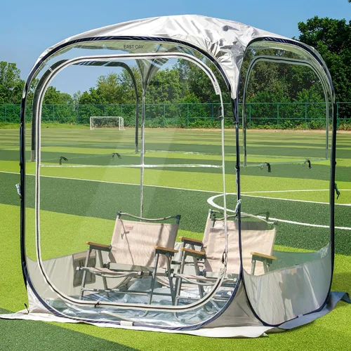 Miniatura 10 de East Oak Weather Sports Tent for Fishing, Sports Event Pop Up Bubble Tent Instant Sun & Rain Shelter No Condensation, Spacious Interior, Ultra