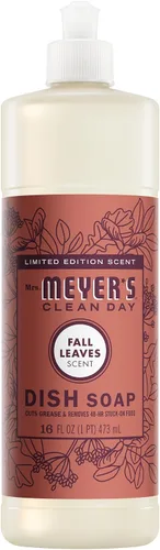 Miniatura 9 de Mrs. Meyer's Clean Day - Detergente líquido para platos, aroma a sidra de manzana, fórmula biodegradable, edición limitada, 16 fl oz