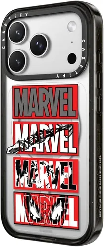Miniatura 4 de CASETiFY Funda Impact para iPhone 17 Pro Max [Colaboración Marvel/Delgada/Magsafe / Protección contra caídas de grado militar 4X de 8.2 pies]