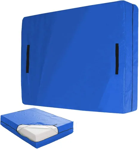 Miniatura 9 de Funda para bolsa de colchón para mudanza y almacenamiento, reutilizable, resistente, impermeable, para colchón de cama, bolsas de almacenamiento