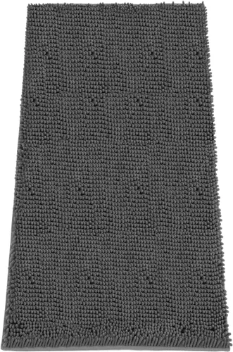 Miniatura 8 de Alfombra absorbente para perros para patas sucias, 120" x 36" alfombras de chenilla para interiores para la entrada, alfombra antideslizante lavable