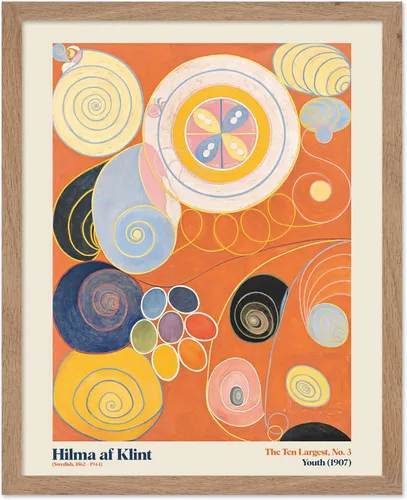 Miniatura 42 de Poster Master Póster de ilustración vintage, impresión retro moderna, los diez más grandes n.º 1, infancia, flor, abstracto, regalo para artista