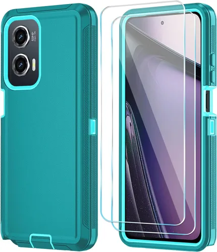 Miniatura 14 de Qinmay Funda para Motorola Moto G Stylus 5G 2024 con protector de pantalla HD, resistente, a prueba de golpes y caídas, funda de 3 capas para Moto G