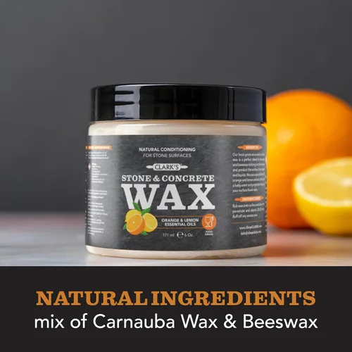 Miniatura 5 de CLARK'S Cera de piedra natural, enriquecida con extractos de naranja y limón, conserva y protege de líquidos o jugos no deseados - Revitaliza