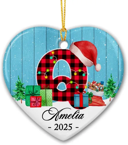 Miniatura 8 de Cat's First Christmas 2023 - Adorno personalizado de gatito, adorno de Navidad de cerámica personalizado con nombre de gato para gato, mamá y papá