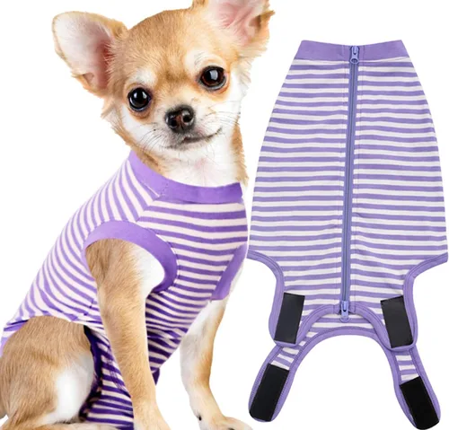 Miniatura 34 de Traje de Recuperación Quirúrgica para Perros, Camisa de Cirugía para Perros Machos y Hembras, Ropa de Recuperación para Esterilización y Castración