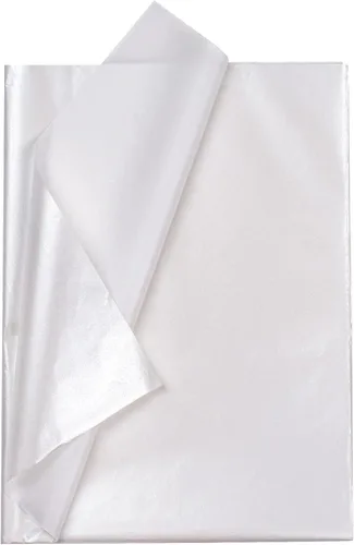 RUSPEPA Papel de seda para envolver regalos, papel de seda blanco perlado para envoltura de regalo, manualidades de arte, bricolaje, bolsas de