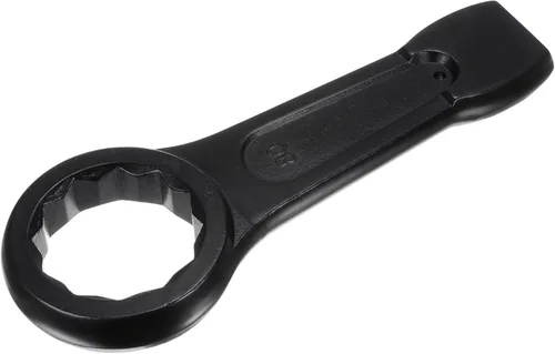 Miniatura 8 de uxcell Llave tipo anillo de extremo de caja de 0.866 in, herramienta de mano de llave de cabeza única de acero de alta resistencia