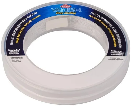 Miniatura 7 de Berkley Vanish Línea de Pesca de Fluorocarbono/Material Líder Transparente - Bobina líder