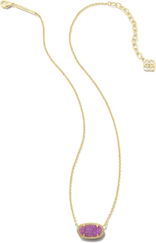 Miniatura 97 de Kendra Scott - Collar Elisa con dije para mujer, joyería de moda, chapado en oro de 14 quilates