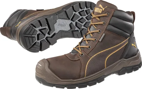 Miniatura 6 de PUMA Safety Tornado - Botas de trabajo de 6 pulgadas, punta compuesta, antideslizante, impermeable, EH