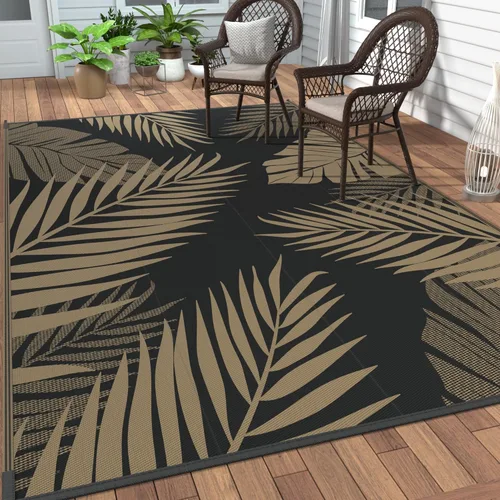 Miniatura 21 de GENIMO - Tapete reversible e impermeable para patios y exteriores, oferta, paja de plástico, para áreas grandes, campamentos, RV, pícnics, terrazas