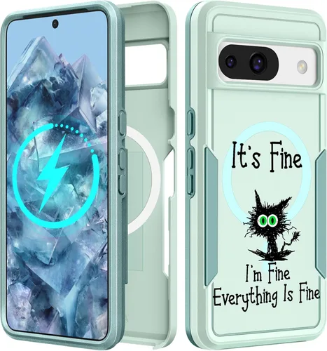 Miniatura 85 de Funda para Moto G 5G 2024 – Compatible con MagSafe para mujeres y niñas, bonita funda protectora magnética para teléfono, diseño femenino Kawaii