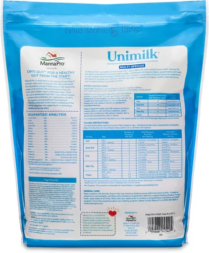Miniatura 2 de Manna Pro UniMilk - Reemplazo de leche multiespecie Ideal para cachorros 9 libras