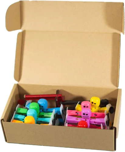 Miniatura 2 de Zing stikbot 8 Solid Rosa/Amarillo/Azul/Verde Claro/Azul Oscuro/Morado/Naranja/Roja Color Rojo y trípode rojo.