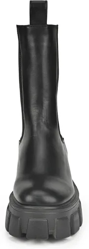 Miniatura 4 de READYSALTED Womens Mid Calf Cleated Chunky Platform High Ankle Fashion Boots ROTA