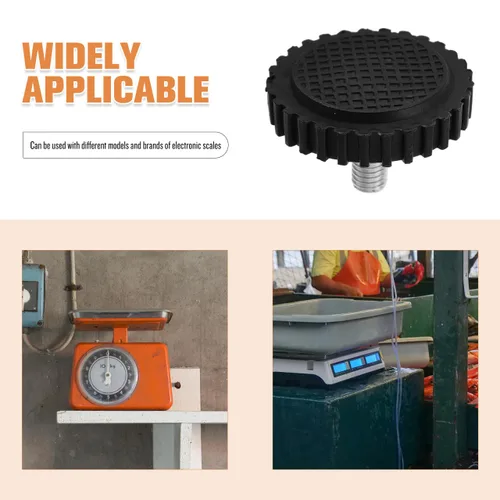 Miniatura 7 de BESTOYARD 4 piezas de repuesto de patas universales de goma y hierro antideslizantes para cocina digital, electrónica, joyería, básculas de alimentos