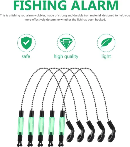Miniatura 3 de 3 unids Pesca Alarma Accesorios de Pesca Carpa Bite Indicador Percha Rack