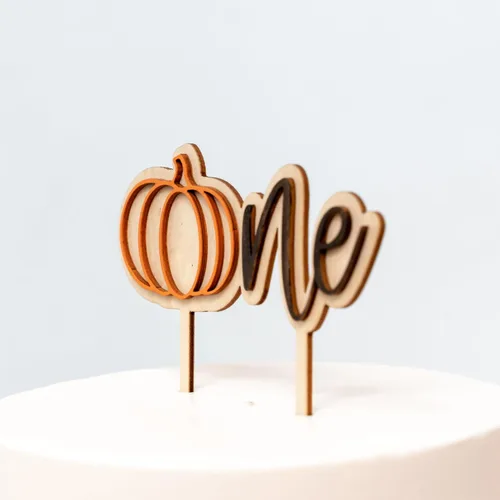 Miniatura 6 de VANGNING Decoración de pastel de calabaza – Decoración de pastel temática del primer otoño, decoración de pastel de madera con calabaza, decoración