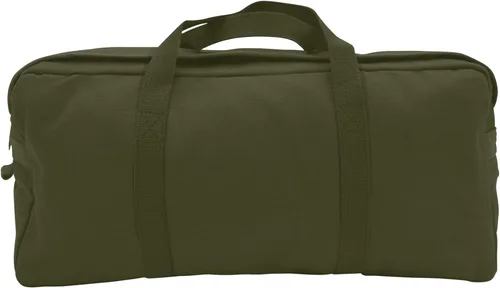 Miniatura 2 de Bolsa de herramientas de estilo cisterna de lienzo Rothco - Portaequipaje multiuso de alta resistencia para mecánicos, fontaneros, electricistas