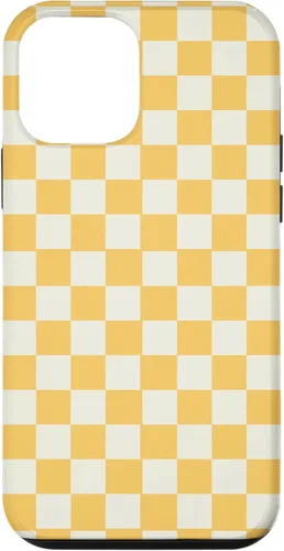 Miniatura 15 de Funda con patrón clásico de cuadros amarillo para iPhone 11
