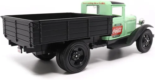 Miniatura 9 de Motor city classics Coca-Cola Diecast coleccionable Ford Modelo AA 1931 (versión verde) escala 1:24 424024 con licencia