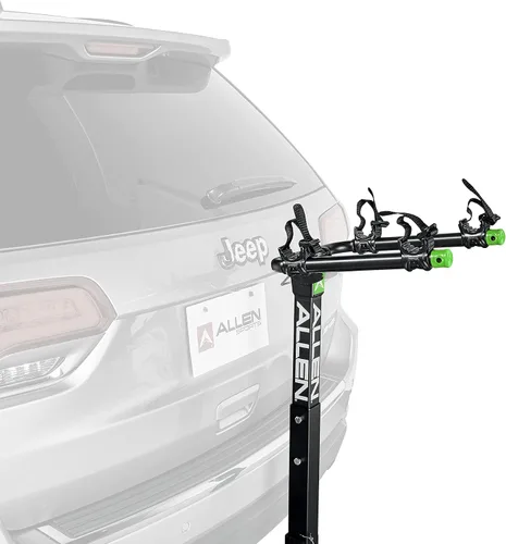 Miniatura 6 de Allen Sports Deluxe - Soporte de enganche para 2 bicicletas, modelo ZN520, color negro