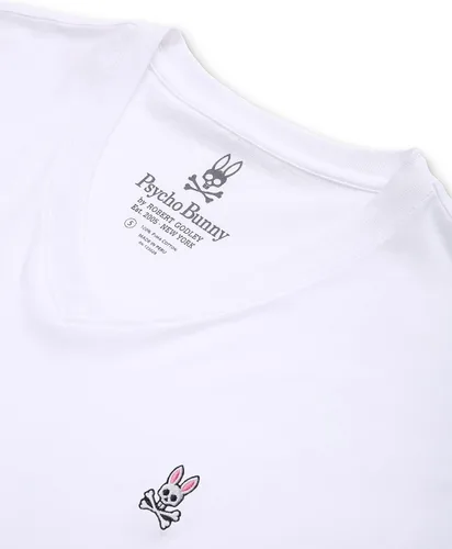 Miniatura 4 de Psycho Bunny Camiseta de manga corta con cuello en V para hombre